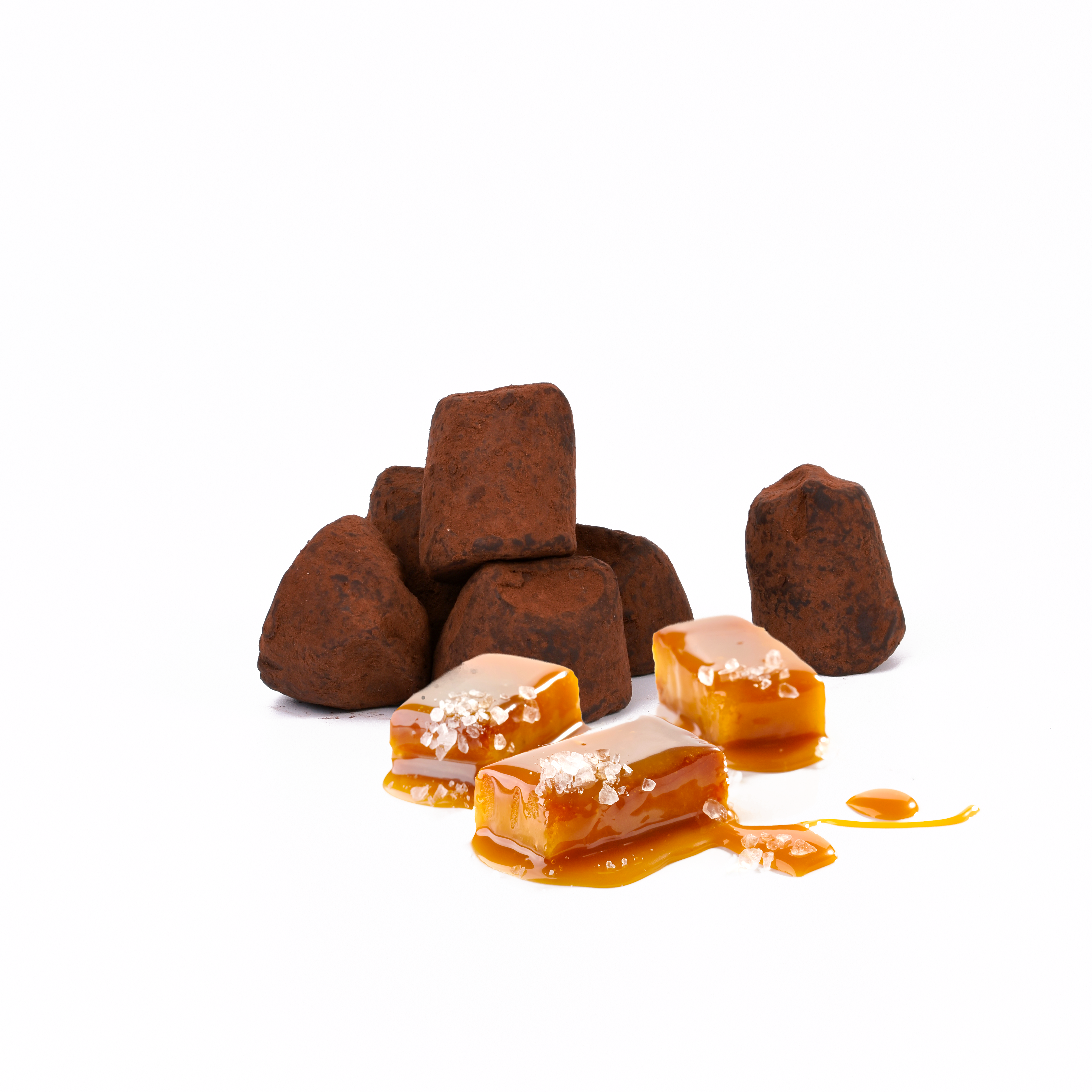 Salted Butter Caramel Truffles - The Truffleers